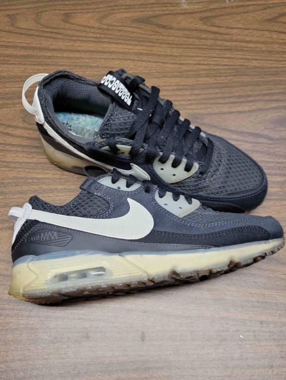 Nike Air Max Terrascape 90 'Black White' EUC